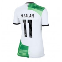 Camiseta Liverpool Mohamed Salah #11 Segunda Equipación Replica 2023-24 para mujer mangas cortas